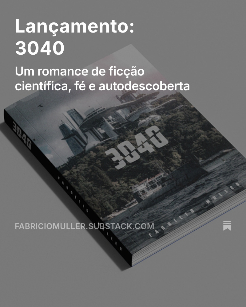 Lançamento: 3040 – Um romance de ficção científica, fé e autodescoberta